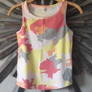 Crazy 8 Multicolor Camouflage Tank